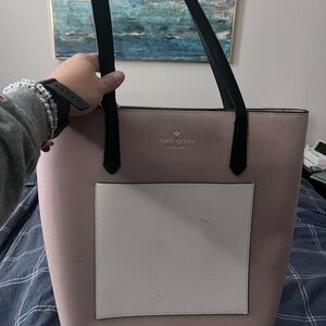 Kate Spade Blush and Ivory Tote